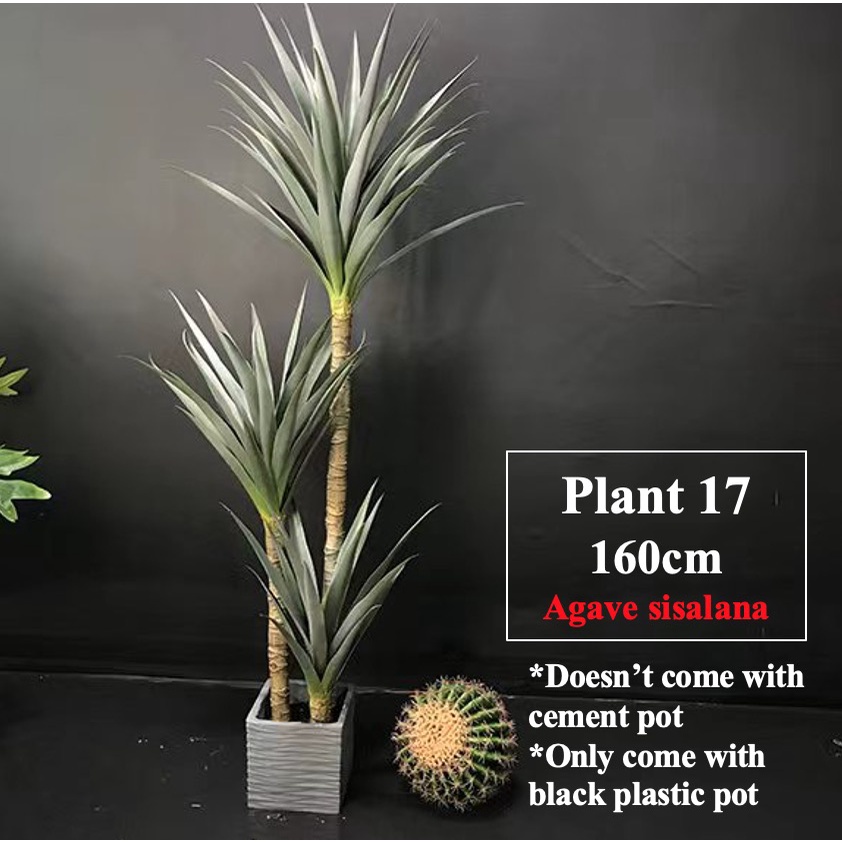 Artificial Large Plant Fake Tree for Hari Raya Faux Tree Plant Deco ...