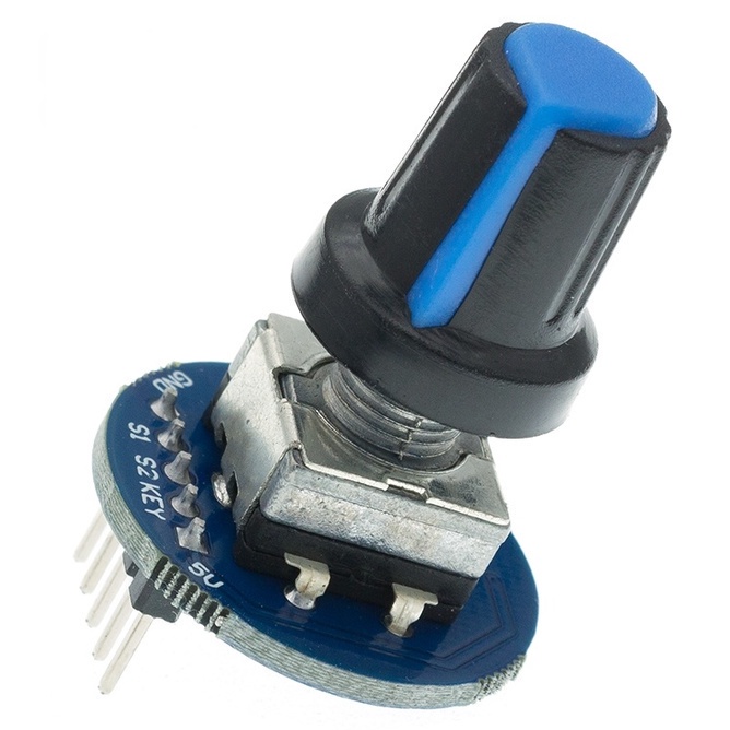 Rotary Encoder Module for Arduino Brick Sensor Development Round Audio ...
