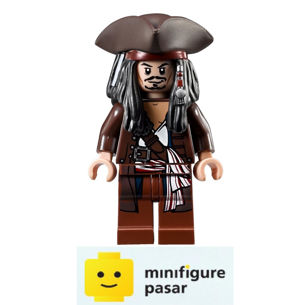 poc011 Lego Pirates of the Caribbean 30131 4193 4195 4194 Captain Jack Sparrow Minifigure New Shopee Singapore