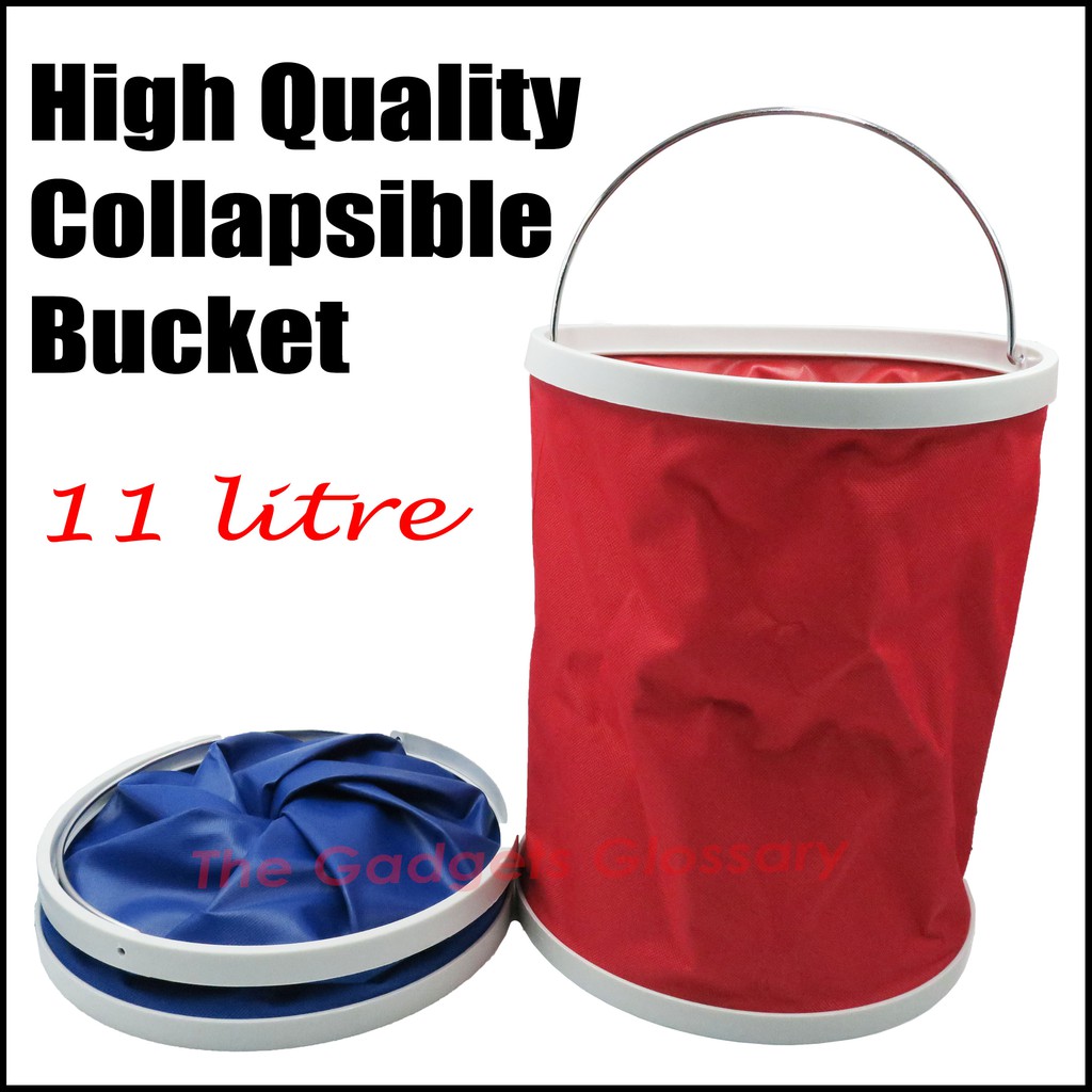 Big Capacity Multi-purpose Foldable Collapsible Pail Bucket Car Wash Storage Container Fishing Camping Accessories