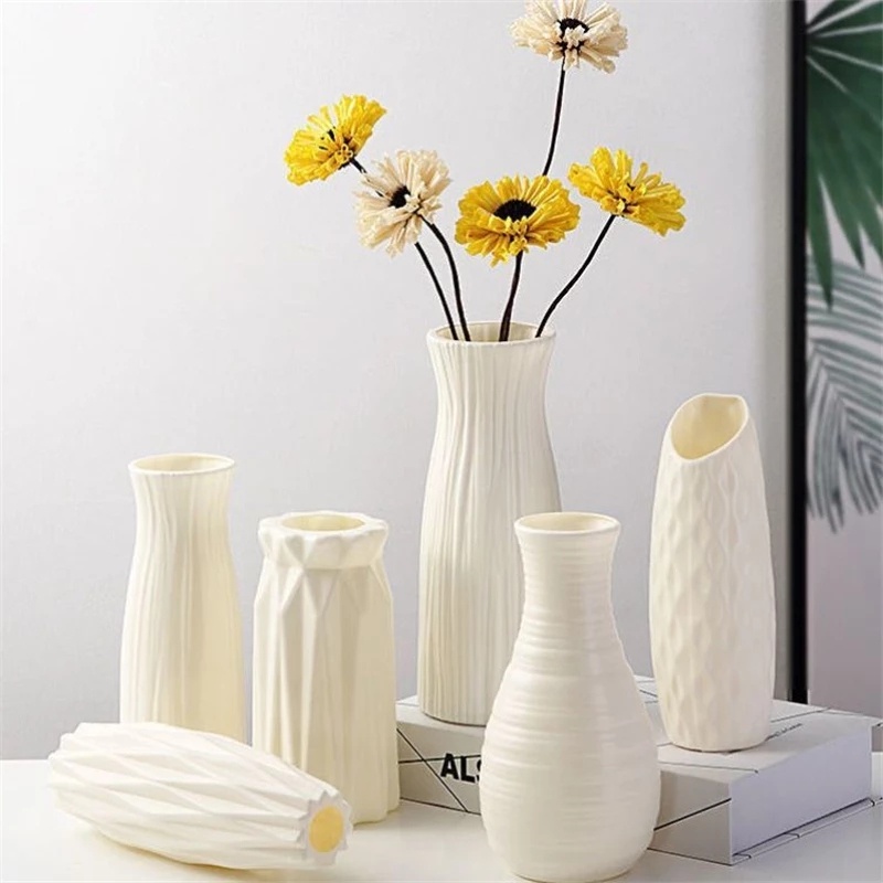 Modern Vases Decoration Home Nordic Style Flower Arrangement Living Room Origami Flower Pot for