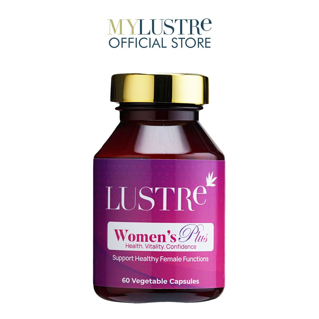 MyLustre | Women's Plus | Lustre | Smoother & Supple Skin | Supports Female's Health | Improve Skin Complexion