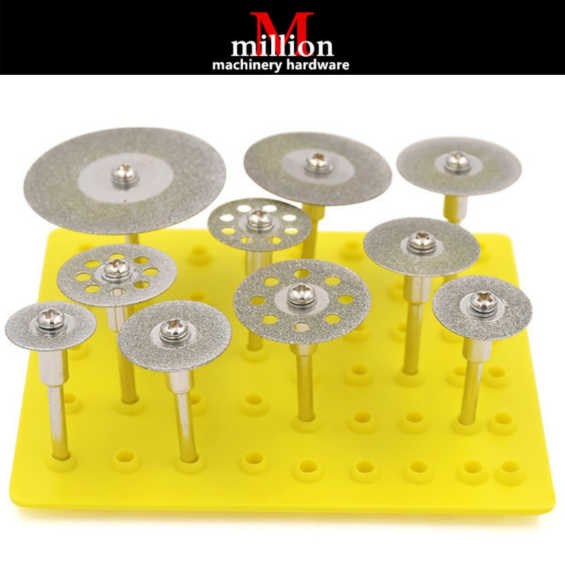 millionhardware - 10pcs Diamond Cutting Disc Cut-off Wheel Blades Set ...