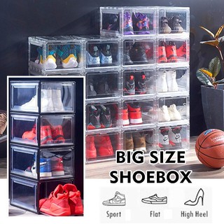 Men's drop front hot sale shoe case