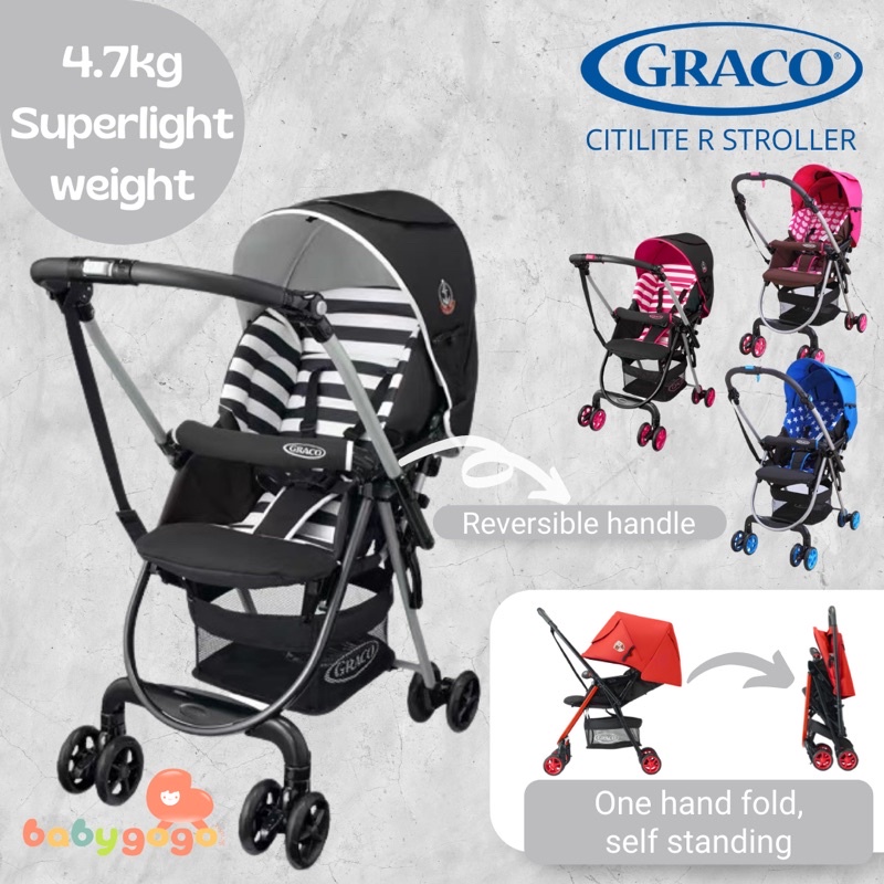 Clearance Graco Citilite R Stroller Baby Superlight Pram Shopee Singapore