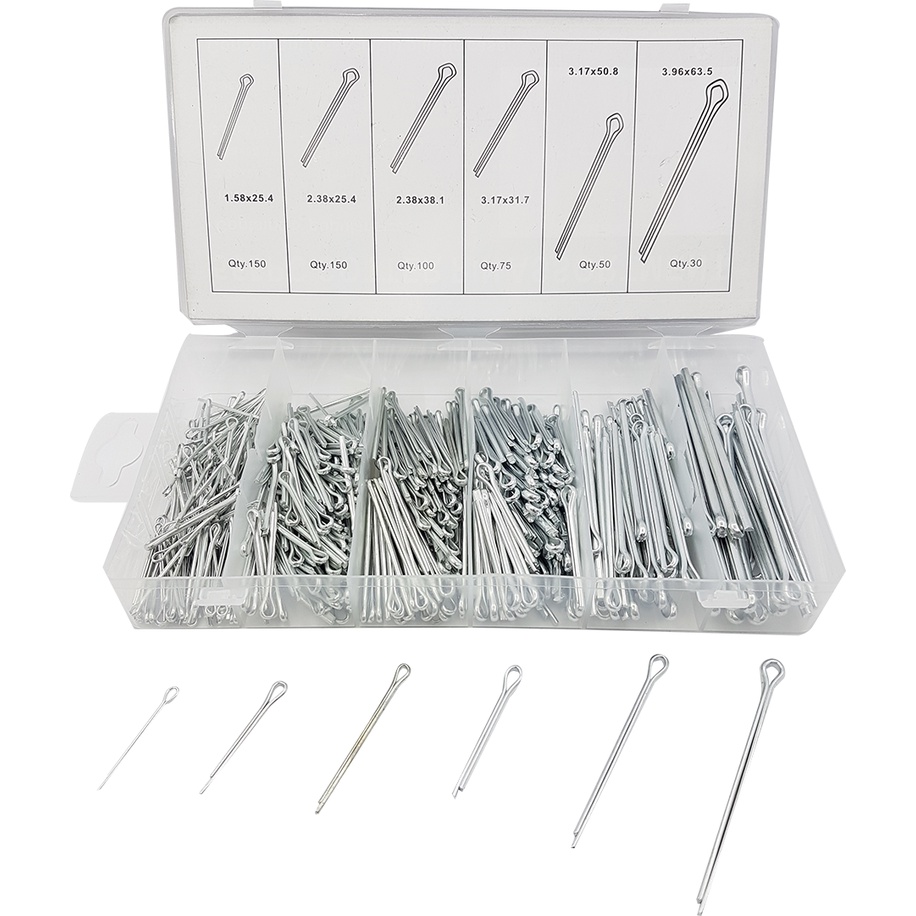 [SG STOCK] COTTER PIN SET 555 PIECES Premium Quality With Plastic ...