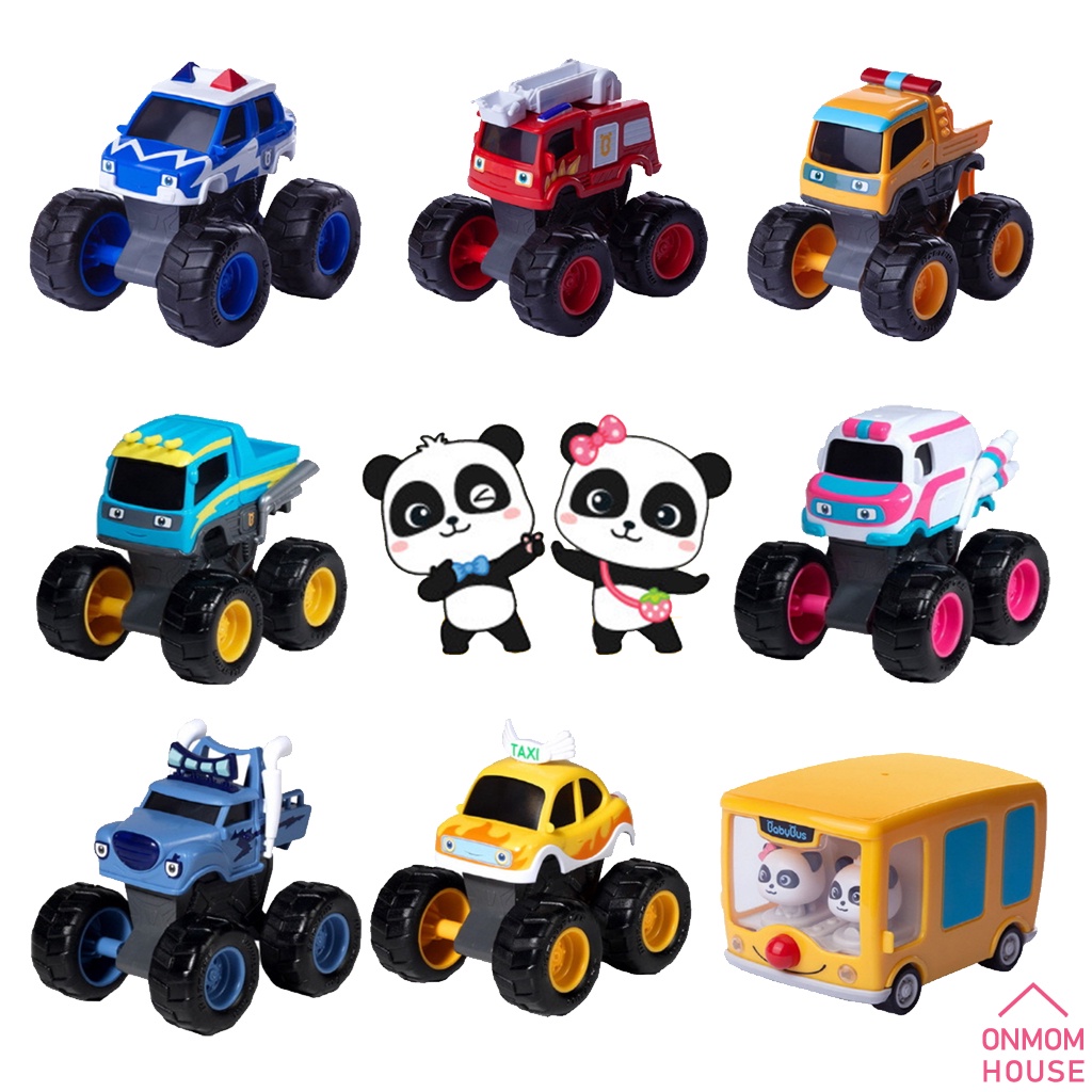 babybus toy rolling series monster police car