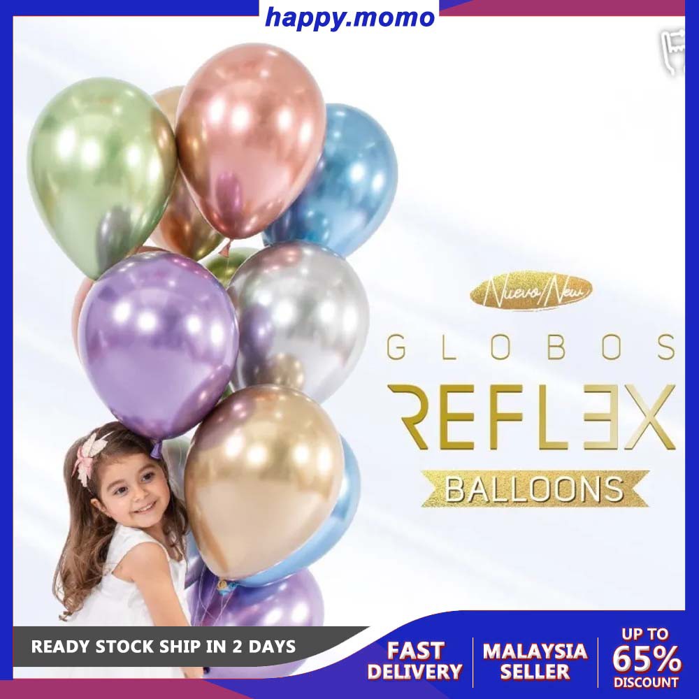 Premium Quality Sempertex Chrome Reflex Colour Plain Round Latex ...