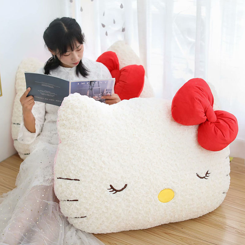 Giant hello hot sale kitty pillow