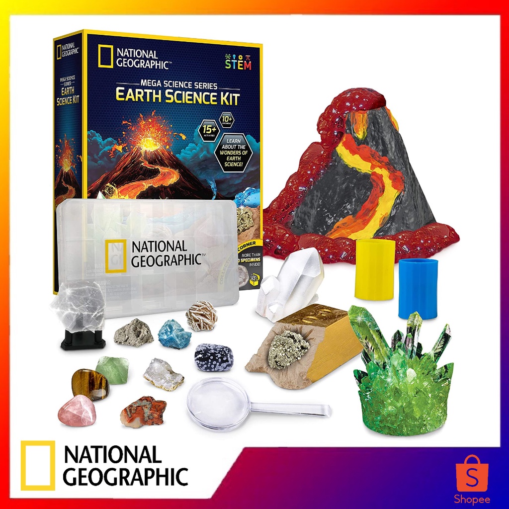 [SG SALE] National Geographic Earth Science Kit (Mega Science Series ...