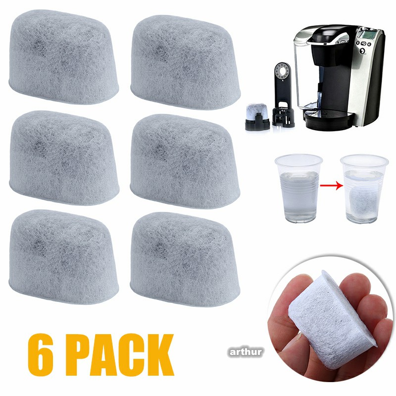 Arthur 6 Pack Charcoal Water Filters For Breville Espresso & Coffee