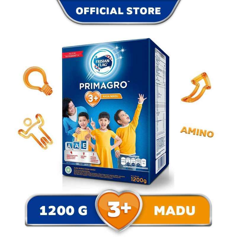Frisian Flag Primagro 3+ Honey 1200Gr