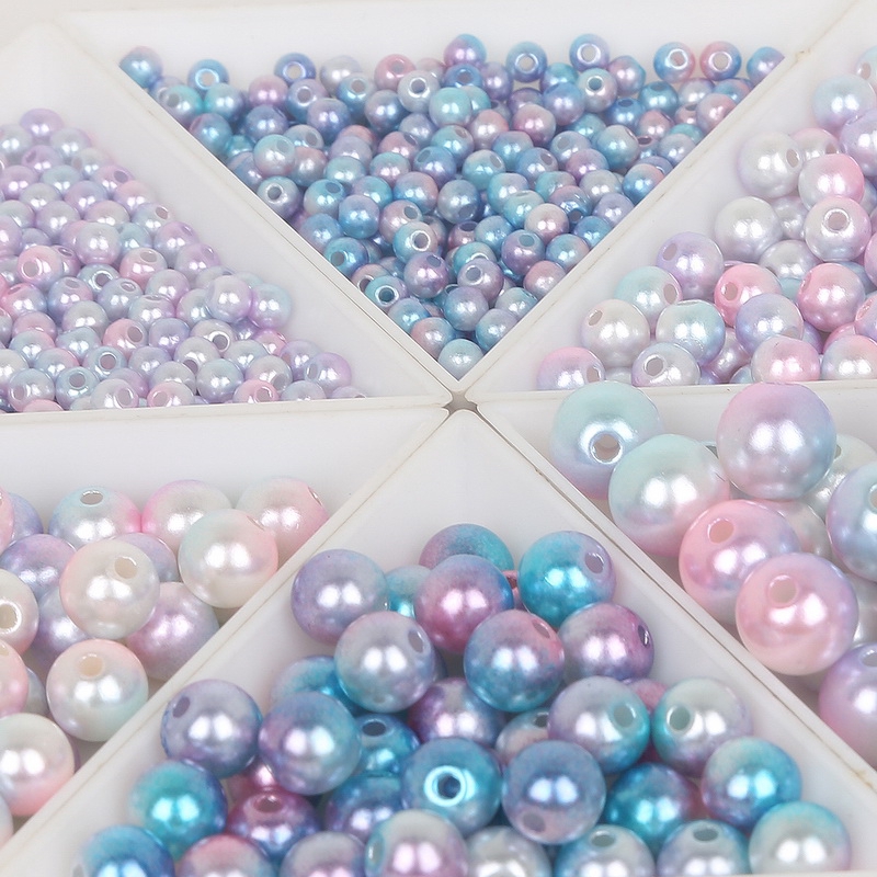 ABS Acrylic Imitation Beads(4,6,8&10mm) For Beading Jewelry Diy Craft.Suitable For All Jewelry Craft
