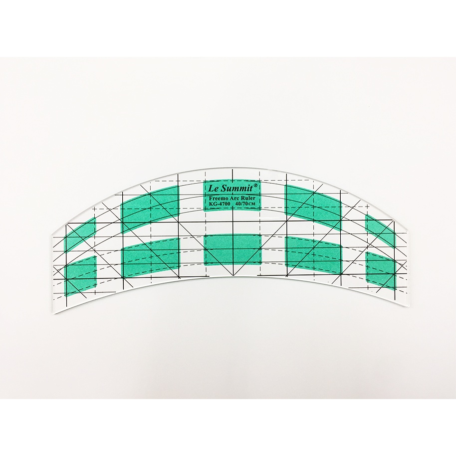 Le Summit Arc Ruler (M) - Quilting Ruler (DS-KG-4700) - 40-70cm ...
