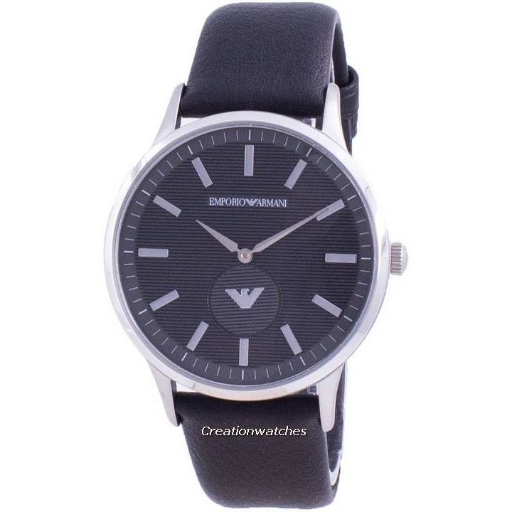 Emporio Armani Renato Black Dial Quartz AR80039 Men s Watch Shopee Singapore