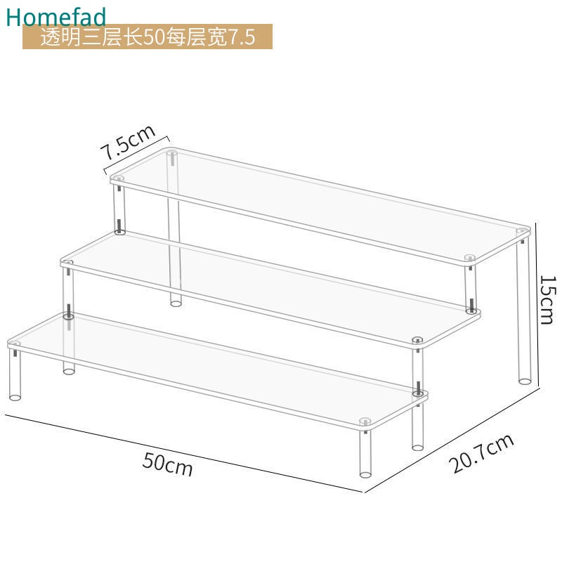 (Special Specifications) acrylic riser acrylic display stand riser ...