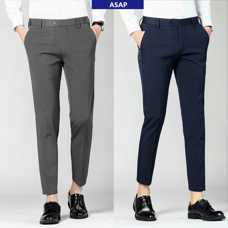 Men on sale ankle trousers