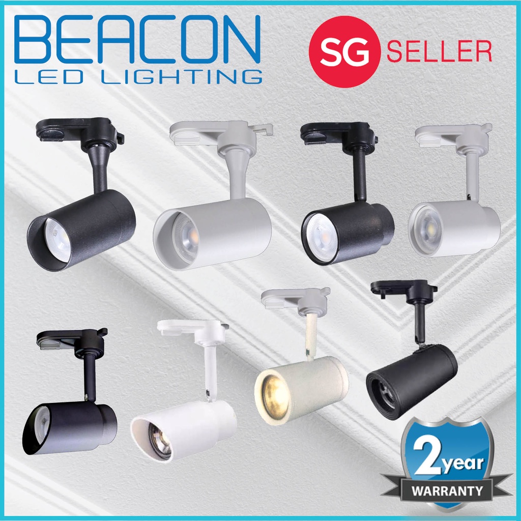 Track lights store beacon