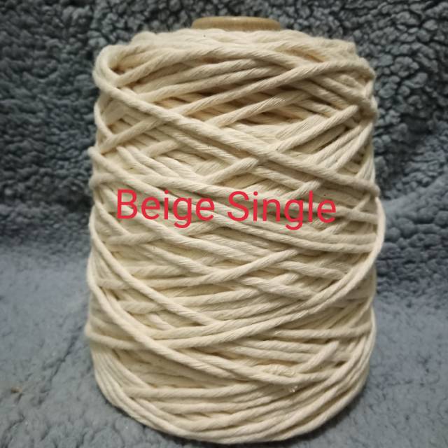 KATUN Single premium cotton rope size 4mm (1kg) | Shopee Singapore