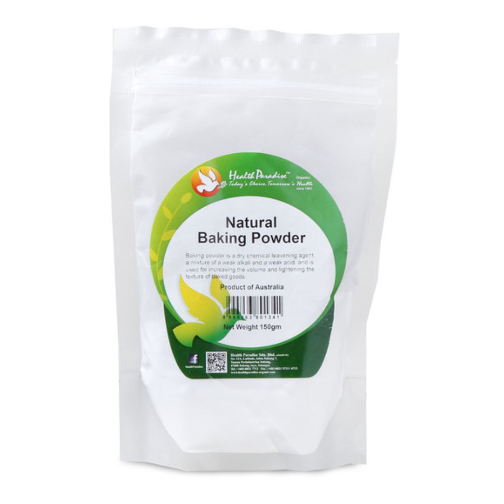 HealthParadise Natural Baking Powder 150g (No aluminium) | Shopee Singapore