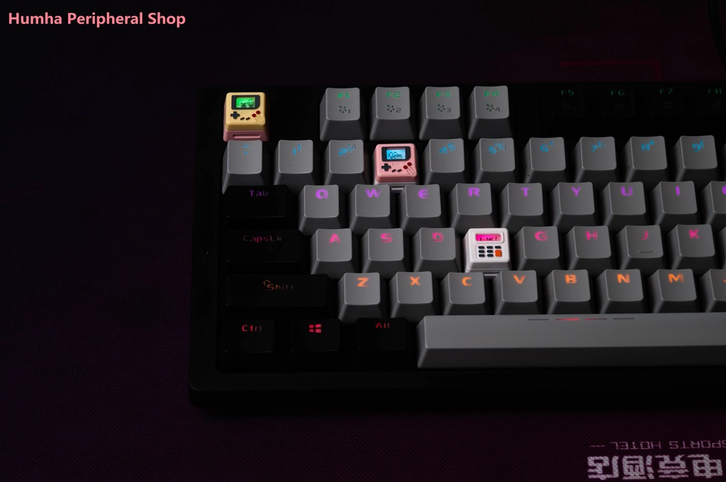 Humha Artisan keycap Game keycap Retro game keycap Retro Artisan keycap ...