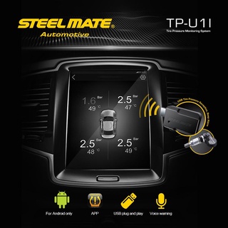 STEELMATE Universal Wireless Tire Pressure Monitoring System (TPMS) –  Steelmateus