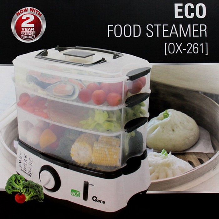 Oxone OX261 Steamer Penghangat Kukusan Makanan Eco Food Premium - Gambar 3