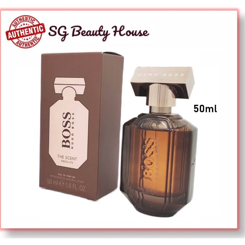 HUGO BOSS THE SCENT ABSOLUTE FOR HER EDP 50ML 100ML SPRAY Shopee