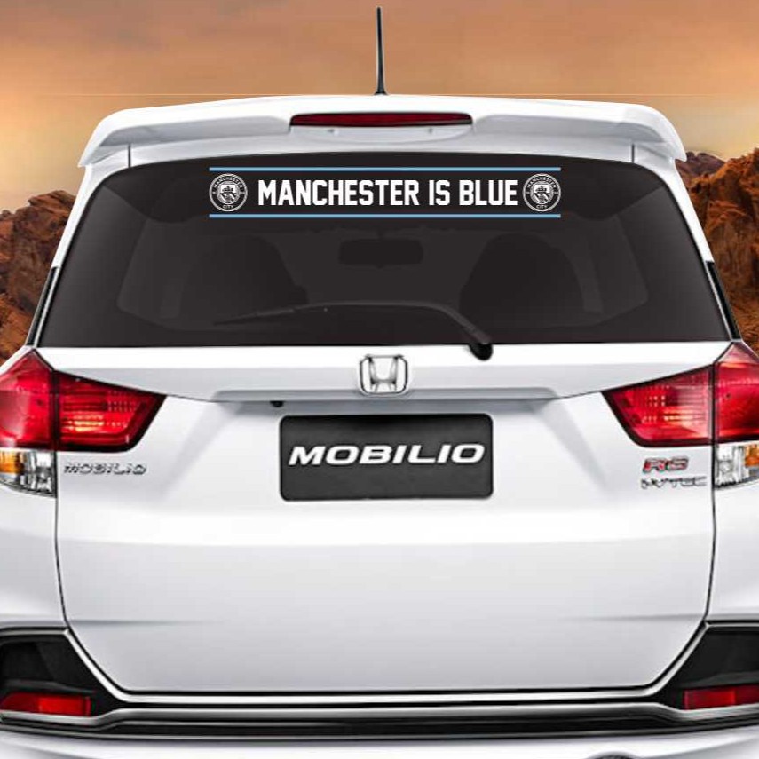 Cutting Manchester City Is Blue Stickers For Cars And Other Media ...