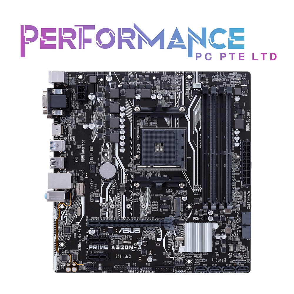 ASUS PRIME A320M-A/CSM motherboard Socket AM4 DDR4 motherboard (3 YEARS ...