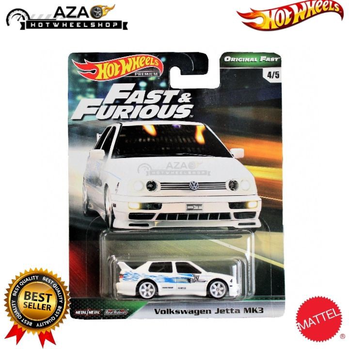 MK Hot Wheels FAST and Furious Volkswagen Jetta MK3 MK3 putih ORIGINAL ...