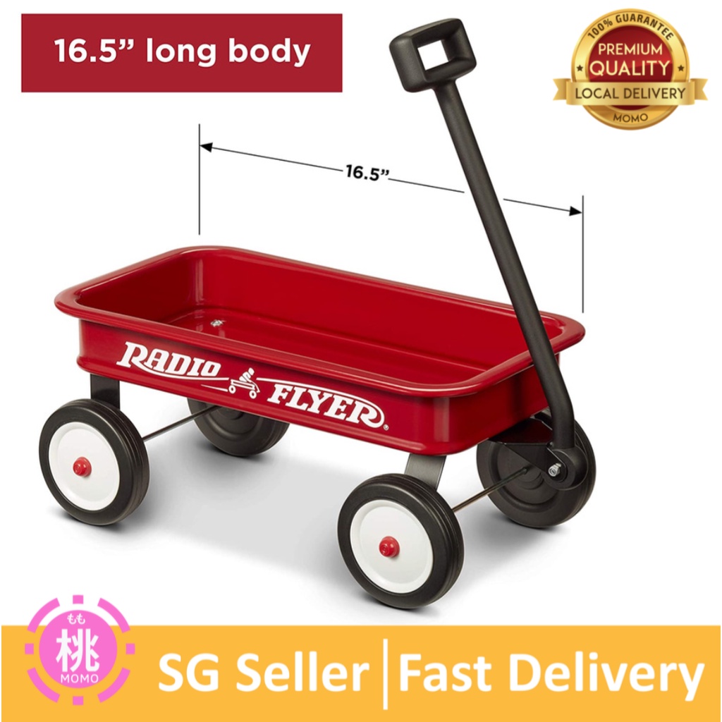 Small red wagon toddler on sale