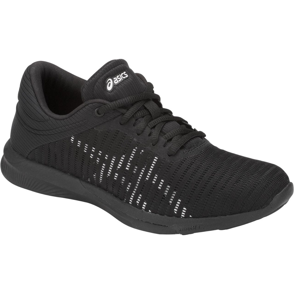 ASICS Women fuzeX Rush Adapt Running Shoes in Black White Shopee Singapore