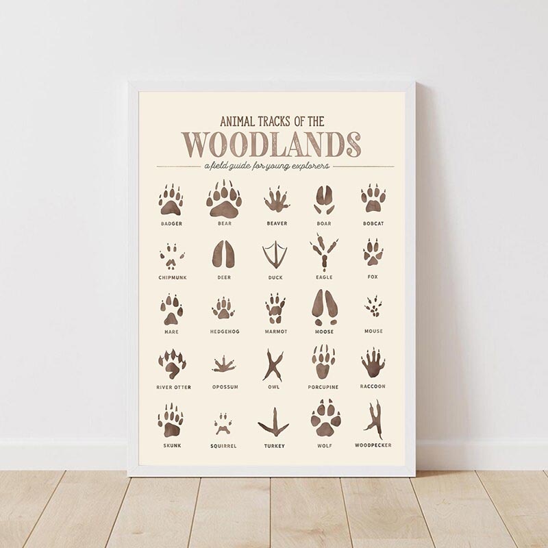 Kids Room Decoration Educational Poster Kids Learning Canvas Painting ...