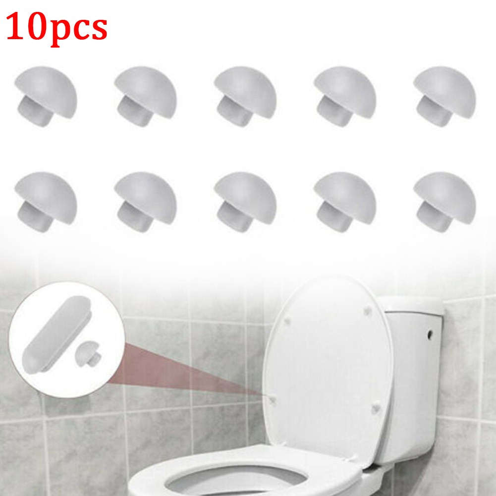 Toilet lid Accessories Brand New Toilet Seat Buffers Packwhite Stop