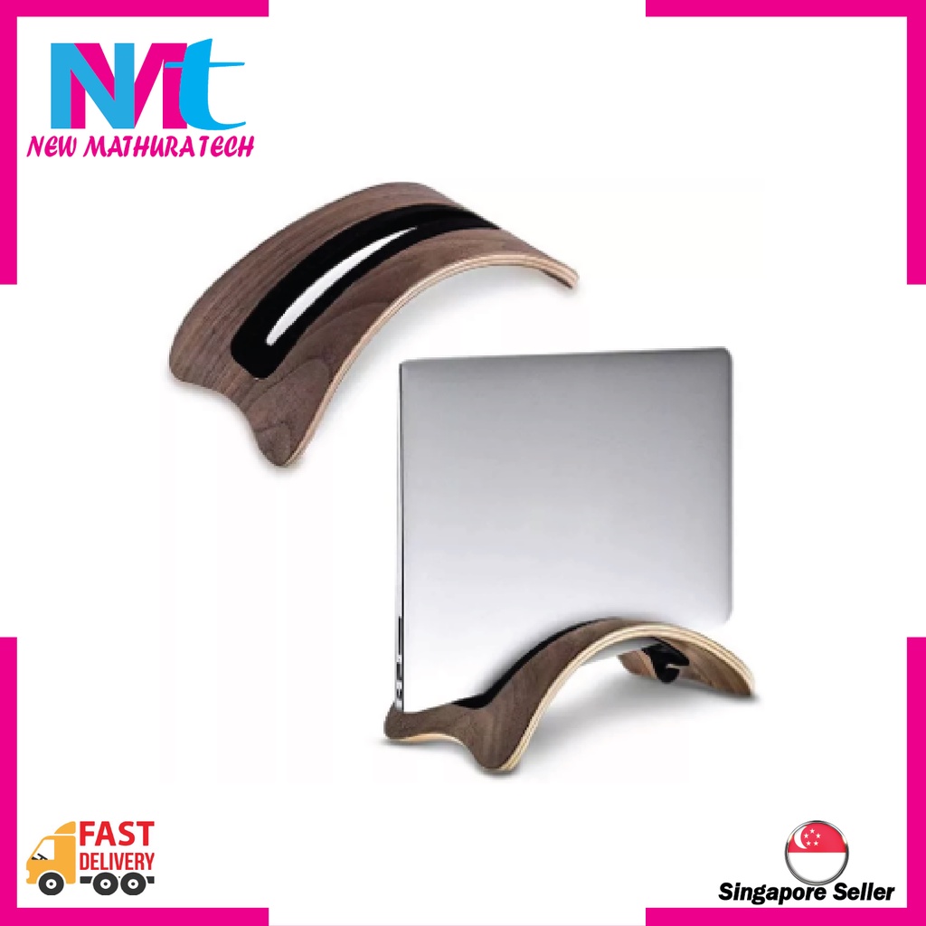 SAMDI WOODEN LAPTOP DESK STANDER | Shopee Singapore