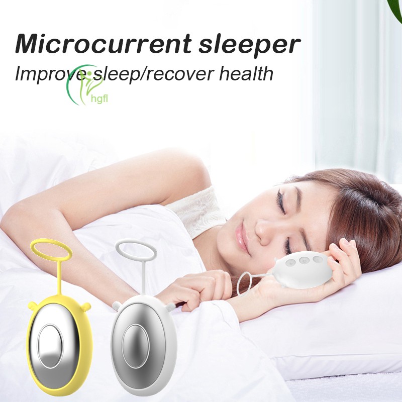 hgFl Insomnia Buster Microcurrent Sleep Helper Sleep Aid Hand Holding ...