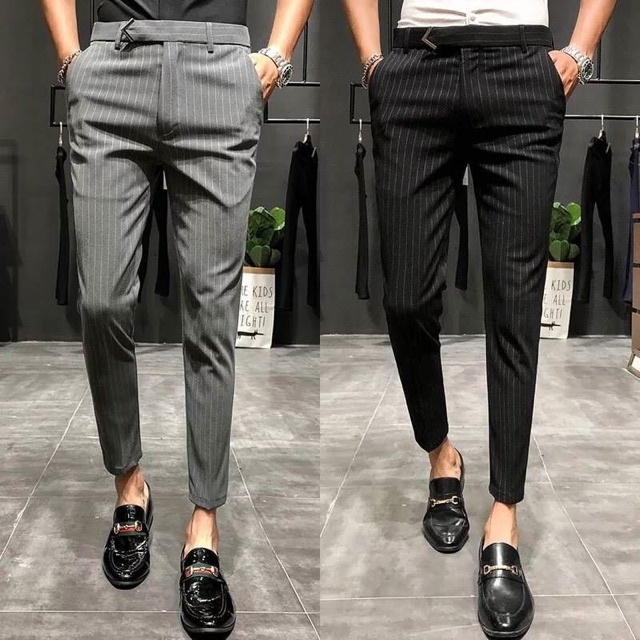 Men's Summer Hipster Slim Ankle-Length Pants