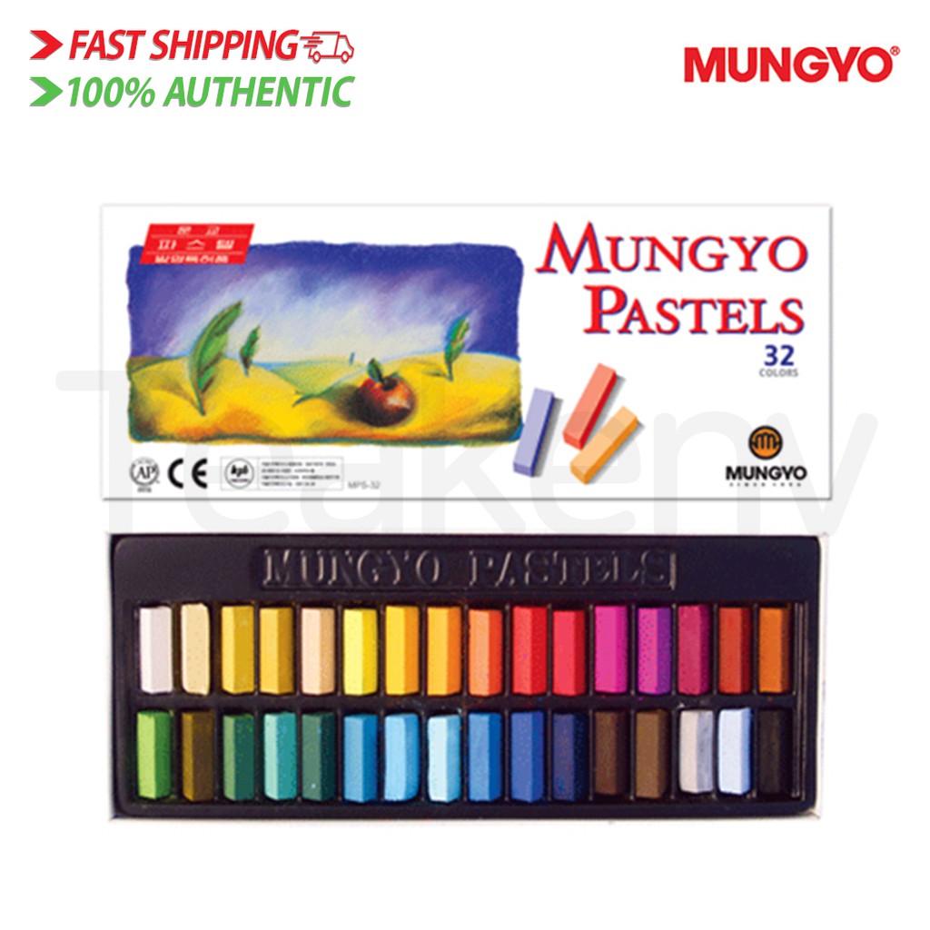 Mungyo Gallery Handmade Soft Pastel Set of 15 - Assorted Colors