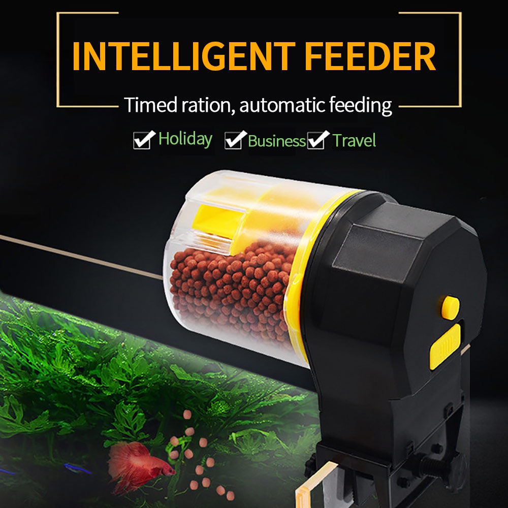 New Tank Auto Feeding Smart Automatic Fish Feeder Intelligent Timing