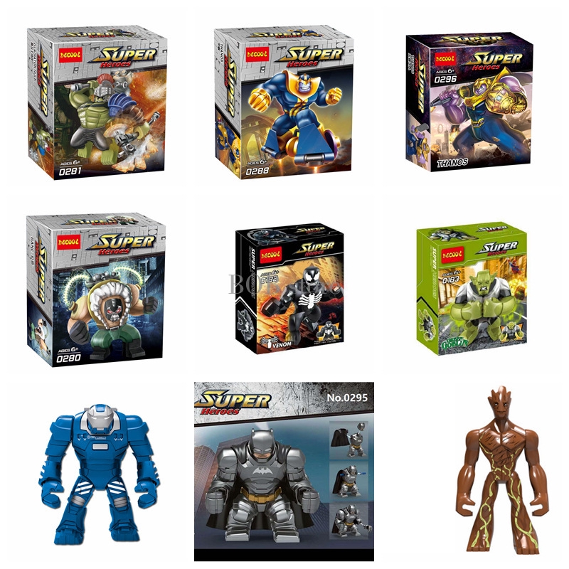 Batman Fighter Hunk Building Block Toy Figure Shopee Singapore