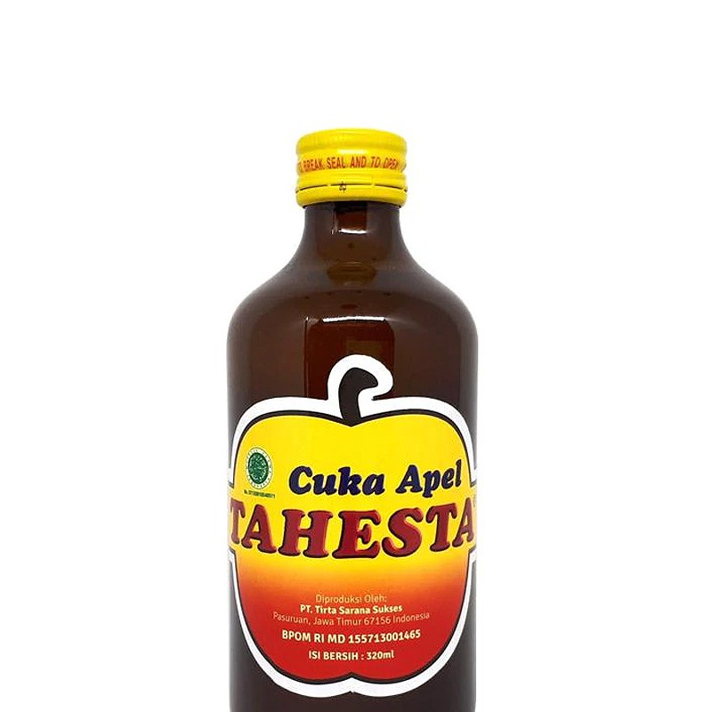 Cuka Apel Tahesta 300ml/Apple Vinegar/Diet/Menurunkan Berat Badan/Diabetes/Kolesterol/Suplemen - Gambar 3