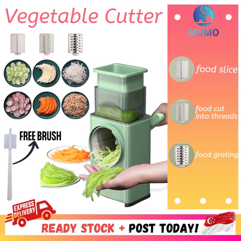 [SG READY STCOK]Vegetable slicer Vegetable Cutter Machine Slicer high