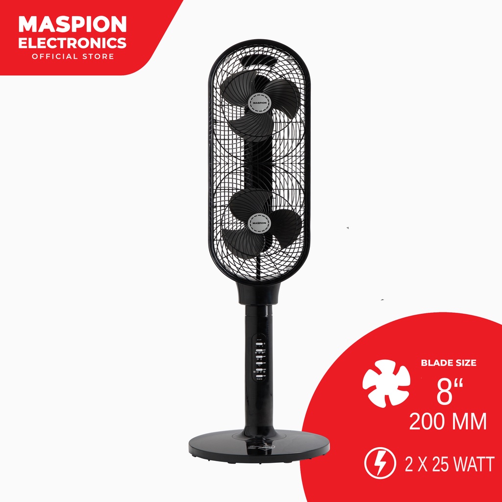 Maspion Tower Fan Kipas Angin Susun 8 Inch TF-03 RC - Gambar 2