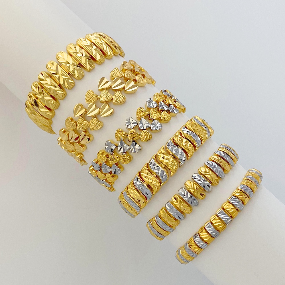 EMAS BANGKOK GELANG TANGAN DEWASA - GOLD PLATED cop 916 BRACELET JEWELRY/TNG