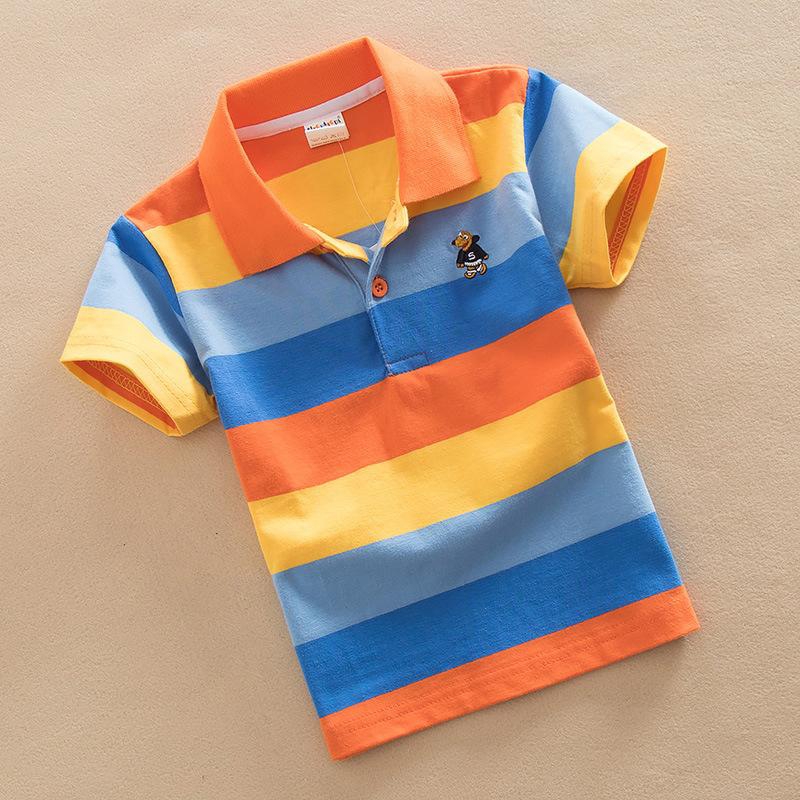 Childrens yellow on sale school polo shirts