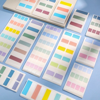 300Pcs Transparent Sticky Note Pad Clear Sticky Notes Long Page