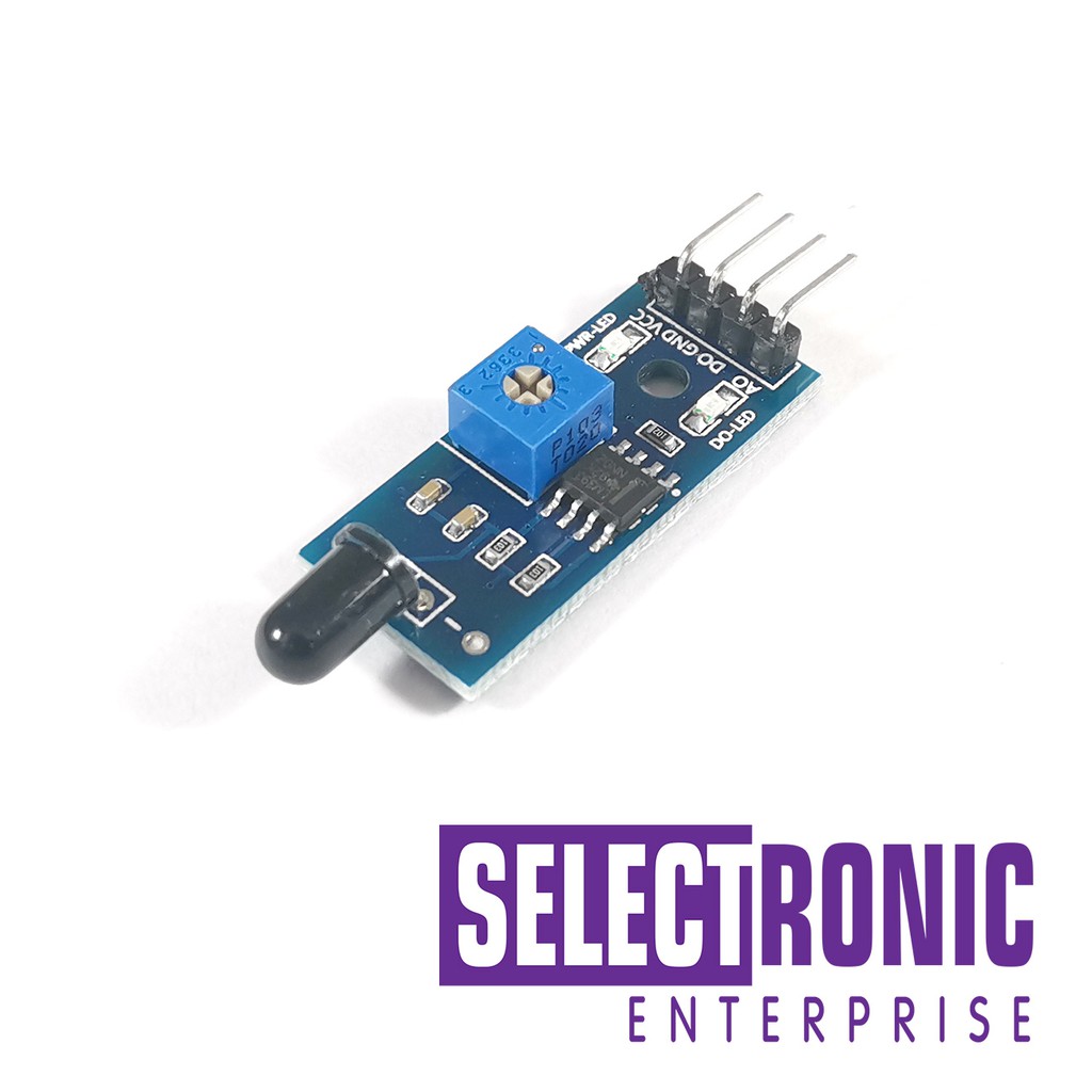 IR Infrared Flame Heat Detection Sensor Module for Arduino | Shopee ...