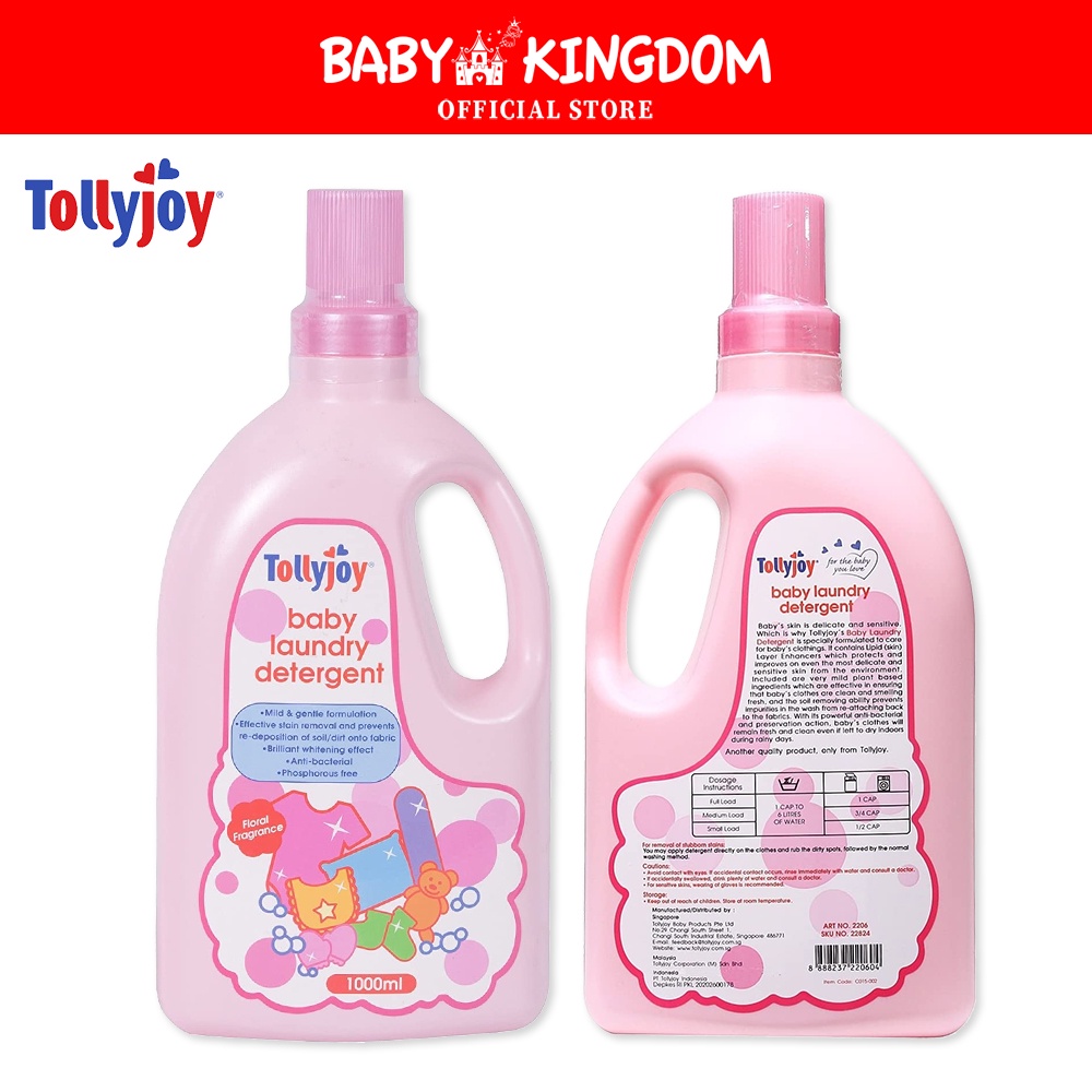 Tollyjoy Baby Laundry Detergent Bottle - 8 bottles per carton pack ...