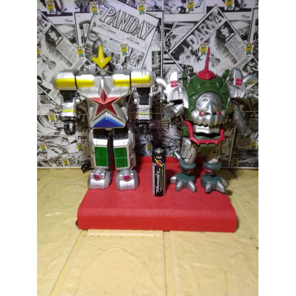 Power Rangers Zeo Megazord Minipla Figure | Shopee Singapore